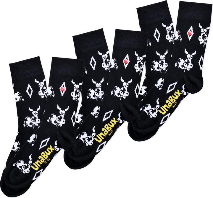 Unabux Freizeitsocken GRUMBLE IN THE JUNGLE (3er Pack, 42 - 46)