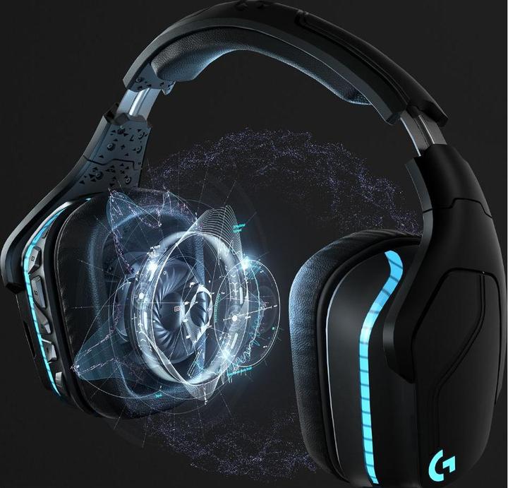 Produktbild Logitech G G935 Wireless 7.1 Surround Sound LIGHTSYNC für Gaming - 2,4 GHz - EMEA (Kabellos)