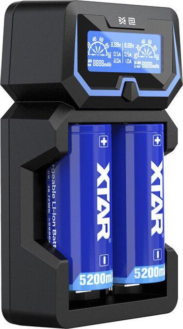 Produktbild Xtar X2 Ladegerät (1 Stk., AA, AAA, Akku)