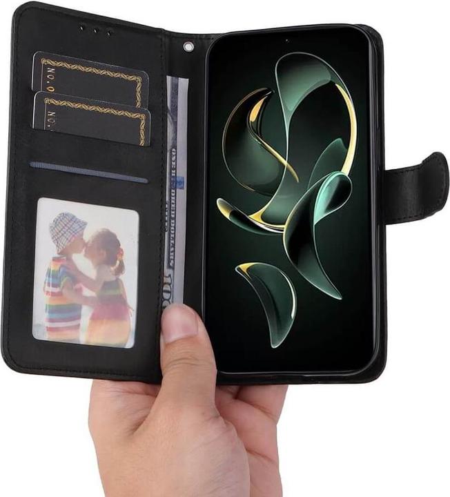 Produktbild Cover-Discount Xiaomi 13T / 13T Pro - Premium Handyhülle Etui schwarz (Xiaomi 13T, Xiaomi 13T Pro)