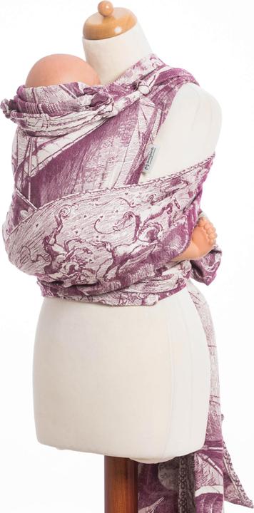 Actual product image Lennylamb Galleons Burgundy & Cream