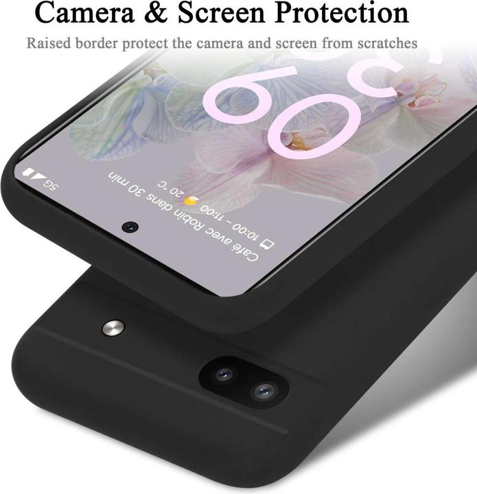 Produktbild Cadorabo Hülle für Google PIXEL 6A TPU im Liquid Case Design (Google Pixel 6a)