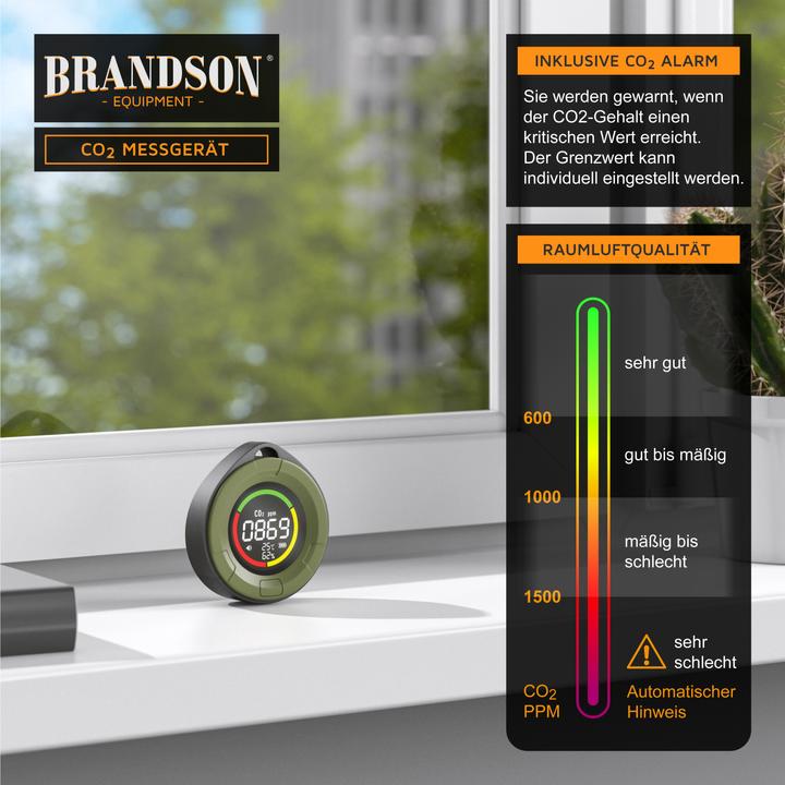 Immagine prodotto Brandson CO2-Messgerät