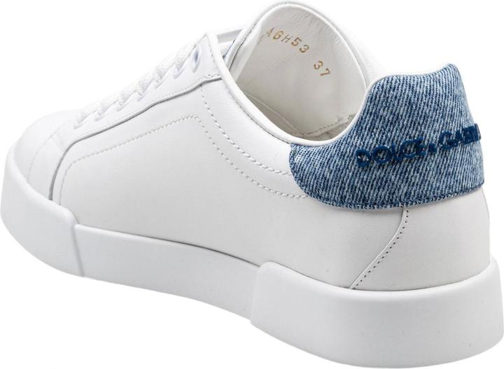 Produktbild Dolce & Gabbana portofino light in leather white and light blue (40)