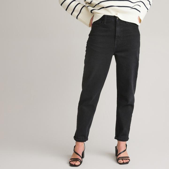 Produktbild La Redoute Collections Boyfit-Jeans mit hohem Bund (32, 38)