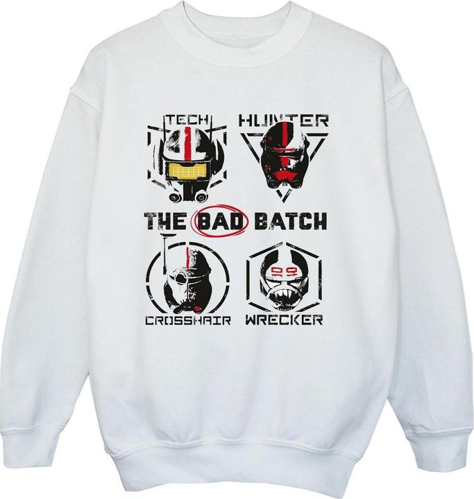 Actual product image Star Wars Boys Clone Force 99 Sweatshirt (104)