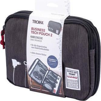 Immagine prodotto Troika BUSINESS TECH POUCH 2 Pochette pour câbles, grigio