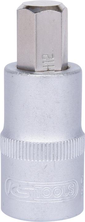 Produktbild KS Tools 1/2" Bit-Stecknuss kurz (12 mm)