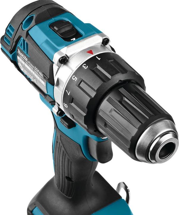 Produktbild Makita DDF484RTJ Akku-Bohrschrauber, 18 V, 2x 5,0 Ah Li-Ion, 54 (Akkubetrieb)