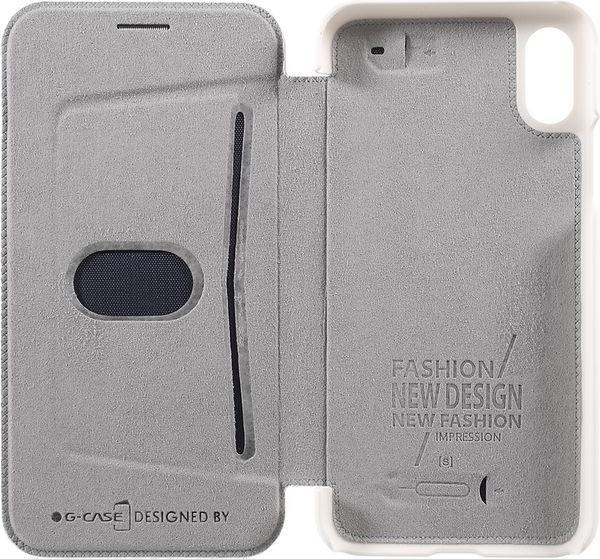 Produktbild G-Case Business Style Series Leder Hülle (Apple iPhone X)