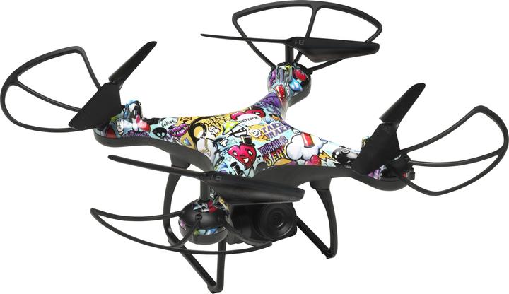 Image du produit Denver DCH-350 Caméra drone Quadrocopter Multicolore 4 rotors 1600 mAh (22 min, 270 g, 1 Mpx)