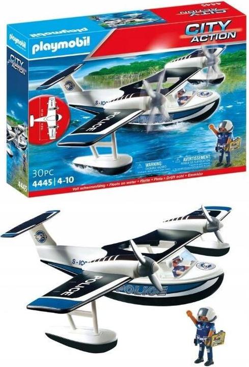 Produktbild Playmobil Police Seaplane (4445, Playmobil City Action)