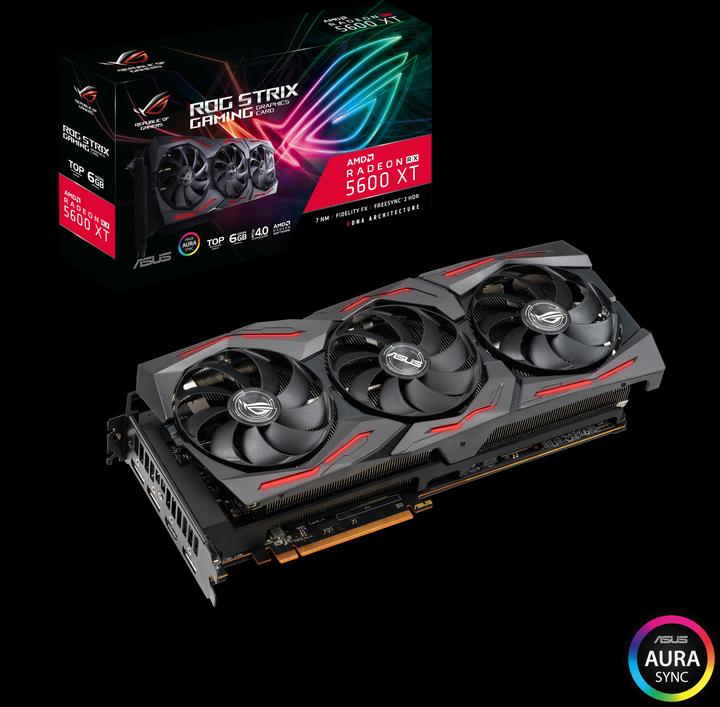 Produktbild ASUS Radeon ROG STRIX RX 5600XT T6G GAMING (6 GB)