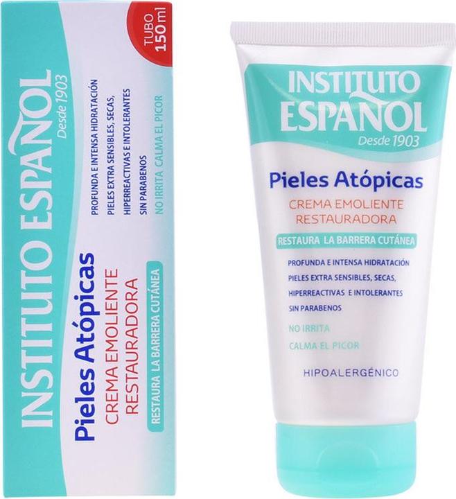 Actual product image Instituto Español PIEL ATÓPICA crema emoliente restauradora 150 ml (Body cream, 150 ml)