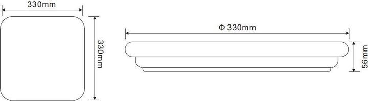 Actual product image Globo Dori outdoor light (1900 lm, IP54)