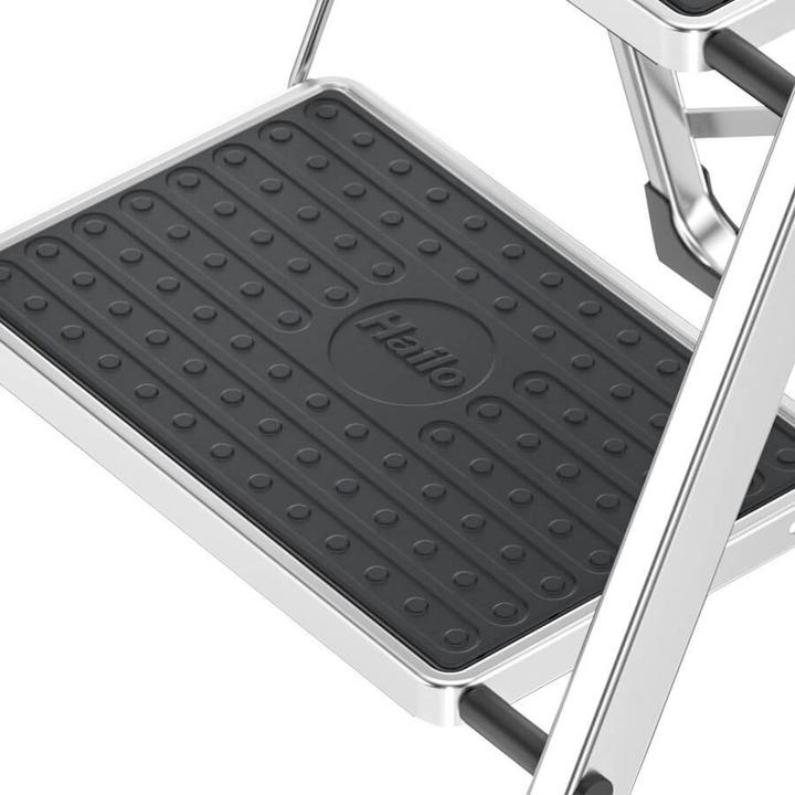 Produktbild Hailo K70 StandardLine, Aluminium-Trittleiter, 2 Stufen (Stehleiter, 83 cm)