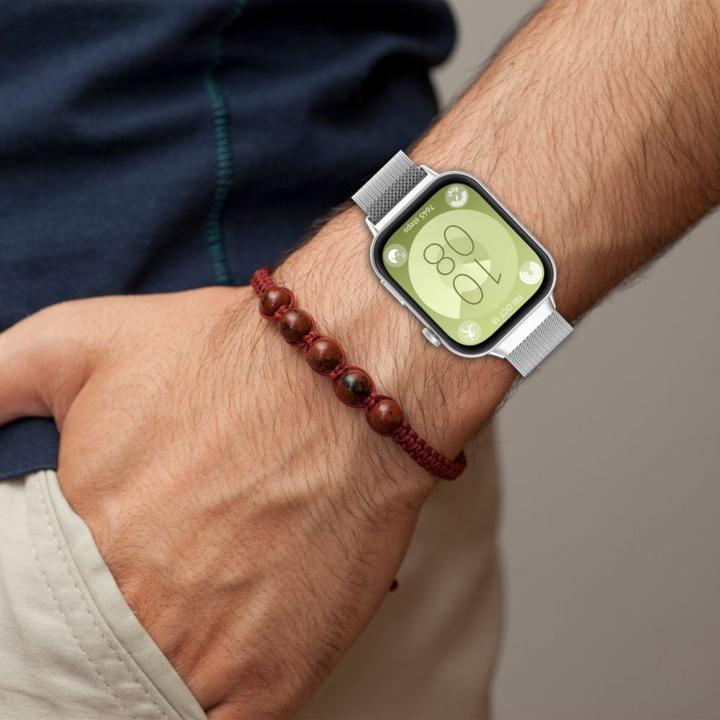 Produktbild Tech-Protect MilaneseBand strap for Huawei Watch Fit 3 - silver (Edelstahl)