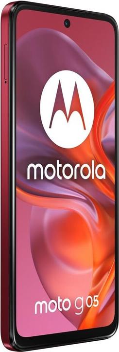 Actual product image Motorola Moto G05 (128 GB, Plum Red, 6.67", Dual SIM, 50 Mpx, 4G)