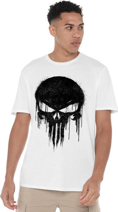 Actual product image The Punisher Mens Big Logo T-Shirt (4XL)