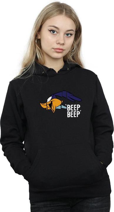 Immagine prodotto Looney Tunes Road Runner Beep Beep Felpa con Cappuccio Donna (M)