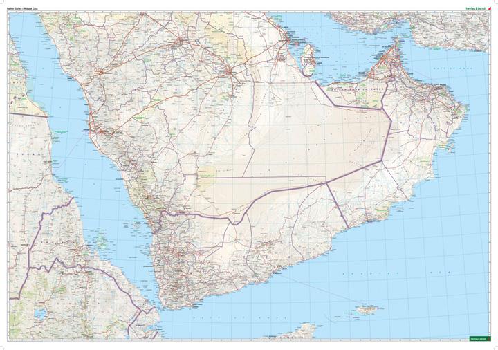 Actual product image Middle East, road map 1:2,000,000, freytag & berndt