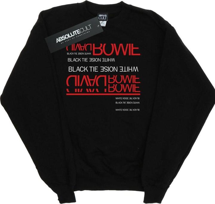 Immagine prodotto David Bowie Black Tie White Noise Felpa Uomo (L)
