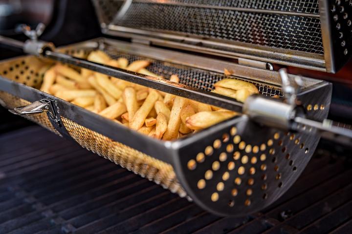 Immagine prodotto Grillfürst Cestello per spiedo rotante / cestello per girarrosto