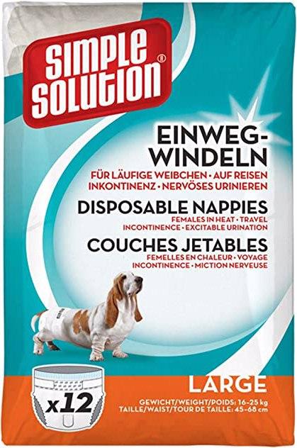 Actual product image Simple Solution Disposable diaper L (Dog)