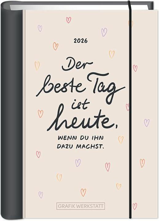 Produktbild Terminplaner 2026 Der beste Tag (10 x 15,5 cm, Harter Einband, Deutsch)