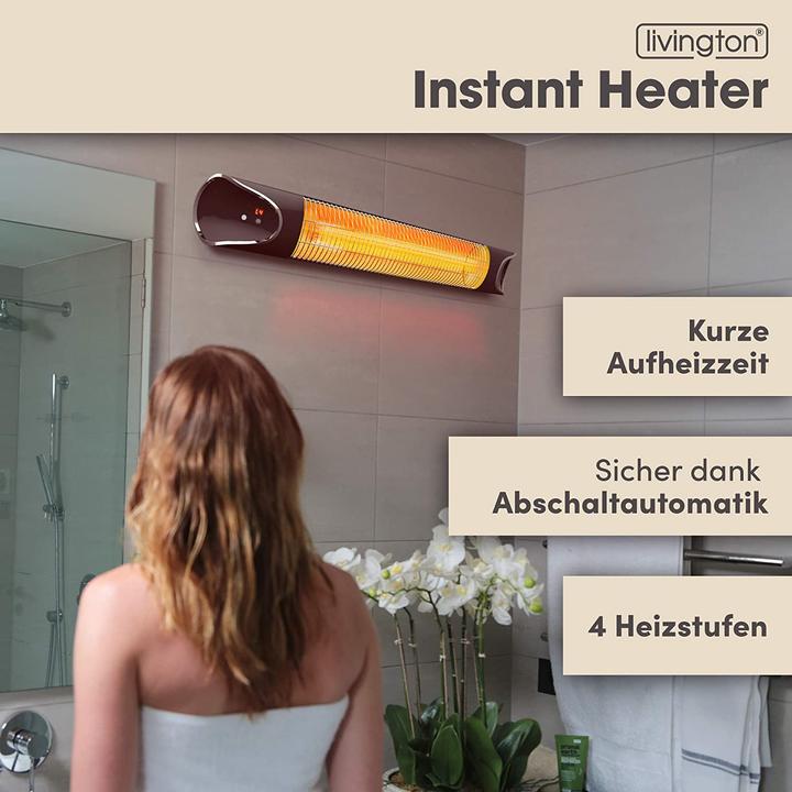 Produktbild Livington Infrarotheizung, Instant Heater (2000 W)