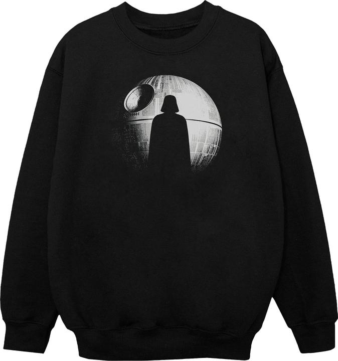 Produktbild Star Wars Rogue One Death Star Vader Silhouette Sweatshirt Jungen (140, 146)