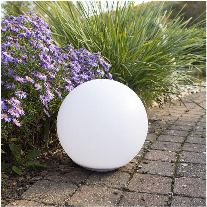 Actual product image Heitronic Globo 37234 solar decorative light (IP67)