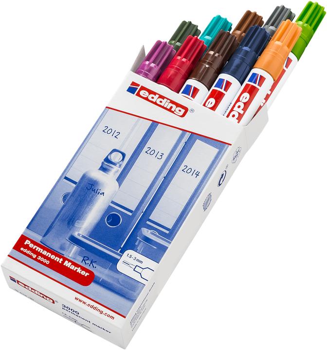 Actual product image Edding Permanent marker (Sorted, 3 mm, 1 x)