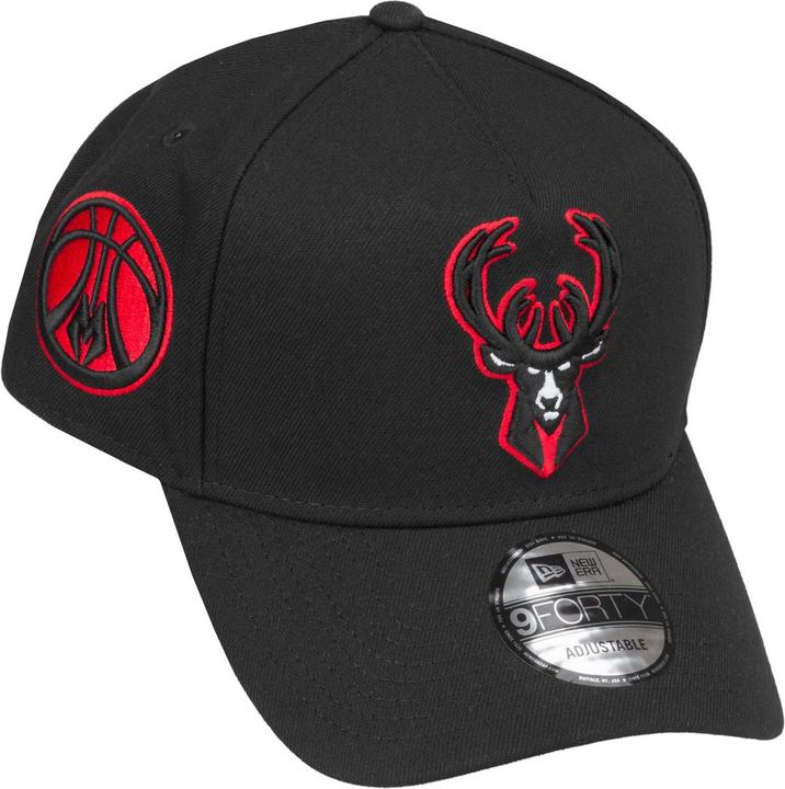 Immagine prodotto New Era Cappellino 9Forty A-Frame Snapback - Milwaukee Bucks (Taglia unica)