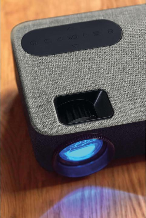 Actual product image Lenco LPJ-700BKGY (HD, 4000 lm)