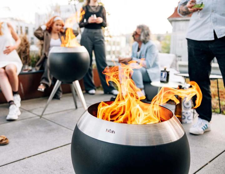 Actual product image Höfats MOON 45 fire bowl with low base (45 cm)