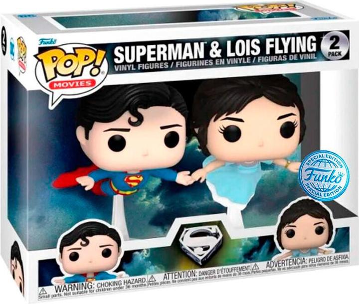 Image du produit Funko POP! Moment DC Comics Superman/Lois Flying (2PK) EXM