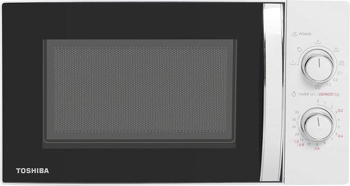 Toshiba Magnetron Grill 800 W met Crispy Grill 1000 W & Combi Kookplaat, 20 L (20 l)