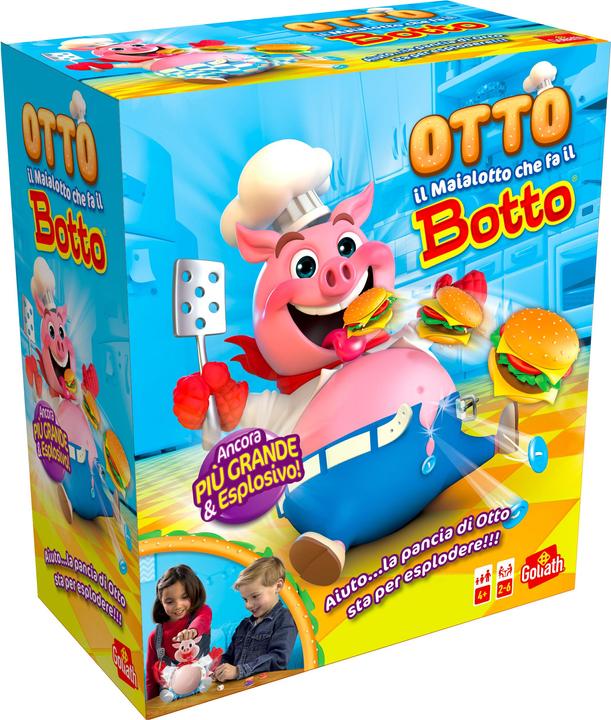Actual product image Goliath Toys 920.085.006 GOLIATH - OTTO IL MAIALOTTO CHE FA IL BOTTO XXL (Italian)