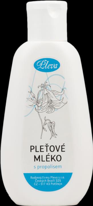 Actual product image Pleva Skin milk with propolis (Body milk)