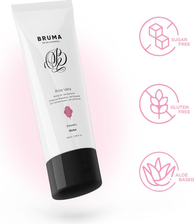 Immagine prodotto Bruma Gel Deslizante Con Aloe Vera Sabor A Nube 100 ml
