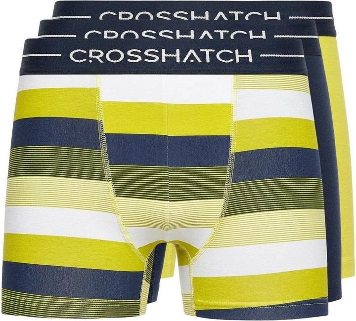 Image du produit Crosshatch - Boxers AVOCET - Homme (L, Lot de 3)