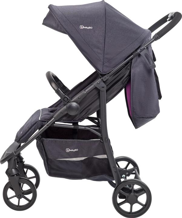 Produktbild BabyGo Style 3in1 - Combi Kinderwagen - Roze