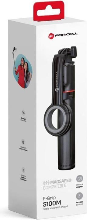 Immagine prodotto Forcell Stylus F-GRIP MagSelfie S100M selfie stick with wireless remote control black