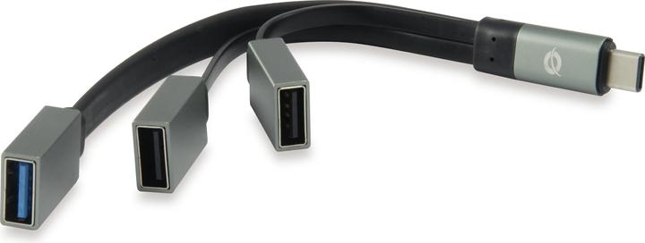 Produktbild Conceptronic Hubbies (USB-C, 3 Ports)