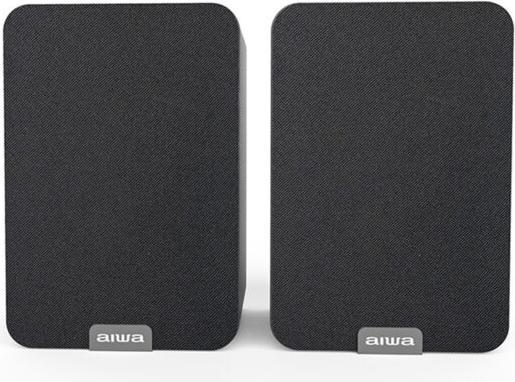 Actual product image Aiwa ASP-A200 Active Speaker Pair, black (1 pair, 25 W)