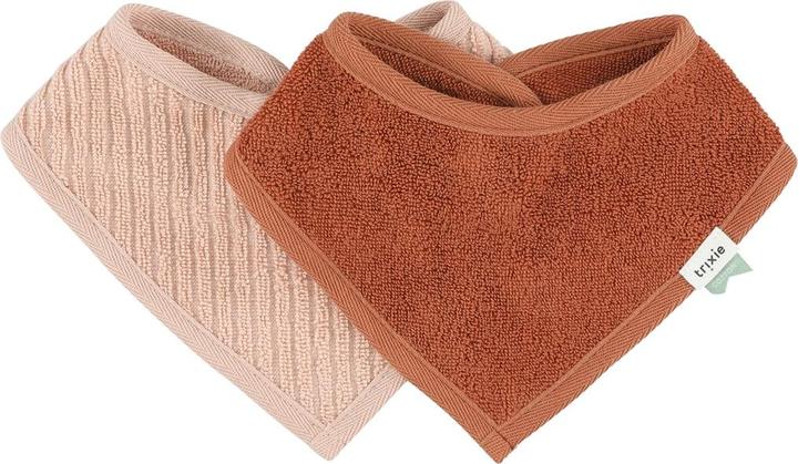 Image du produit Trixie Baby Bandana bavoirs pack de 2 Hush Rose (MQ5)