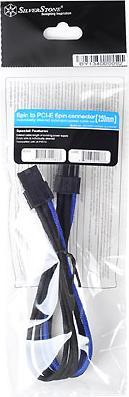Actual product image Silverstone PCI 8-pin to PCIe 6+2-pin cable