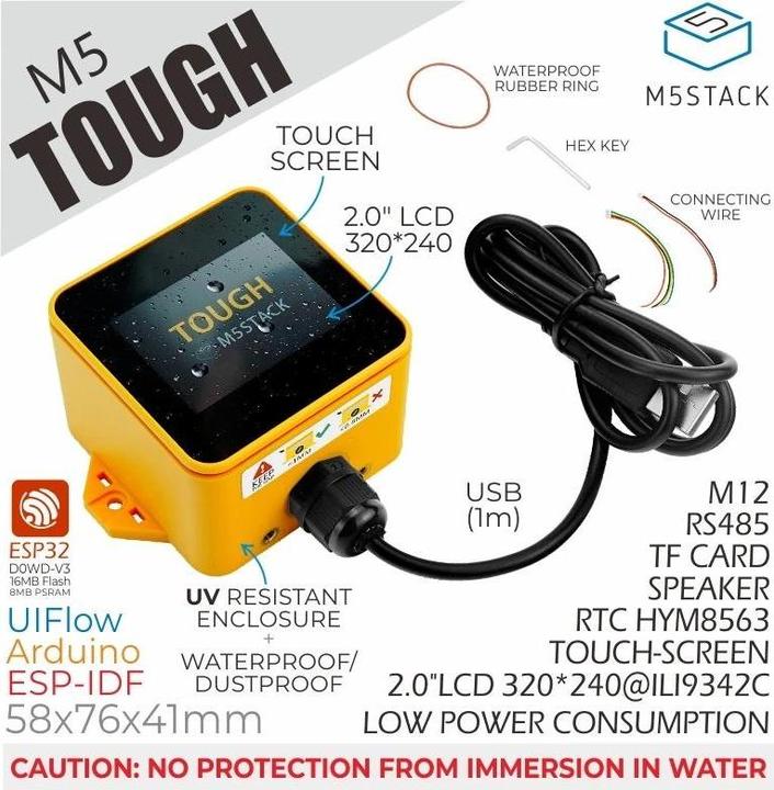 Image du produit M5Stack Carte de développement Tough Esp32 IoT Development Kit