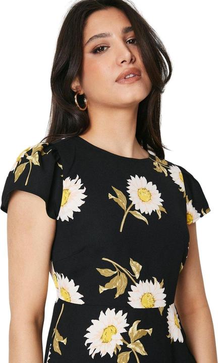 Actual product image Dorothy Perkins Womens/Ladies Daisy Tiered Hem Flutter Mini Dress (38 D)